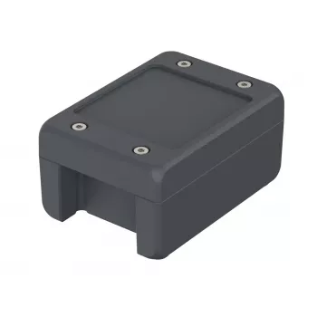 Bopla BA-S 100806 F Bocube Alu universalių korpusas 121 x 86 x 60 mm aliuminis grafito pilkas RAL 7024 00162124
