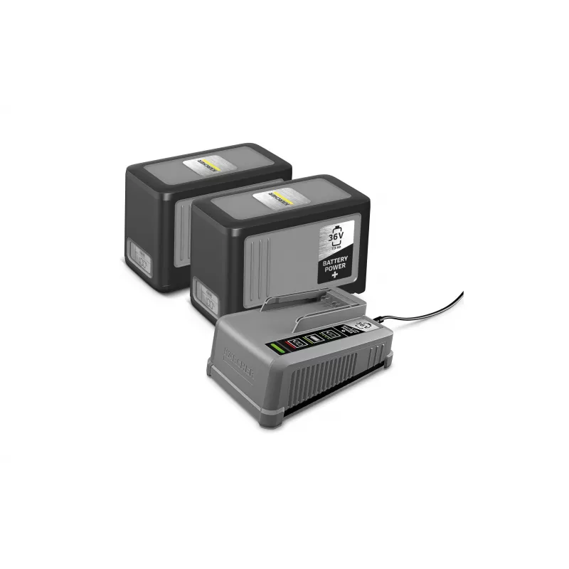 Kärcher Battery Power+ 36/75 Starter Kit – 36V 7,5Ah Li-Ion akumuliatorius ir greitasis įkroviklis 2.445-070.0