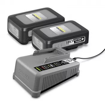 Kärcher Starter Kit Battery Power+ 18/30 2.445-072.0 - 18V 3.0Ah ličio jonų baterija ir įkroviklis
