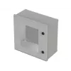 Bopla PS 442-T sieninis korpusas 400 x 400 x 200 mm, šviesiai pilkas (RAL 7035), 42244200