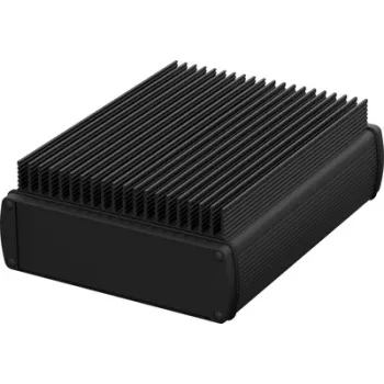 Bopla ALUBOS_SET ABPH 1600-0200 K aliuminio profilio korpusas 169 x 200 x 52 mm juodas RAL 9005 84516200.HMT1