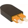 BLUELAN BlueOptics Šviesolaidinis Loopback Adapteris OM2 50/125µm Multimode SC/UPC Duplex Keraminis Ferulis -40°C iki +85°C (BOLBSCOM2)