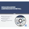Bosch Standard for Metal pjovimo diskas metalui 150 mm x 1,6 mm x 22,23 mm, tiesus, aliuminio oksidas, 1 vnt. 2608619774