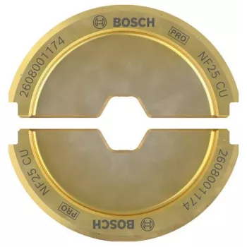 Bosch presavimo matrica vamzdiniams antgaliams ir jungtims, 25 mm², šešiakampis profilis, skirtas GKC 250, 2608001136