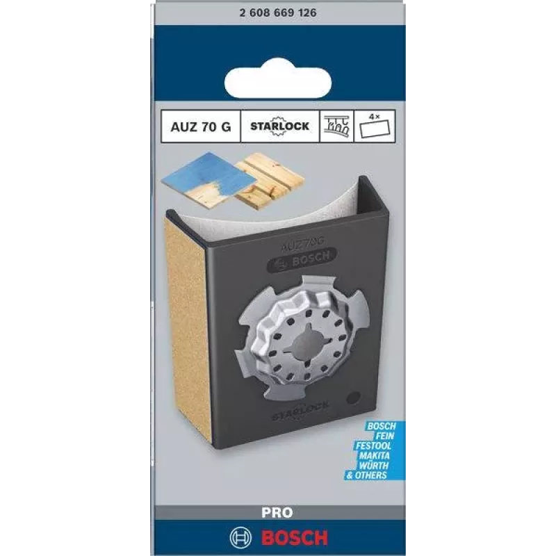 Bosch 2608669126 daugiafunkcio įrankio priedų rinkinys, 5 dalių, Starlock