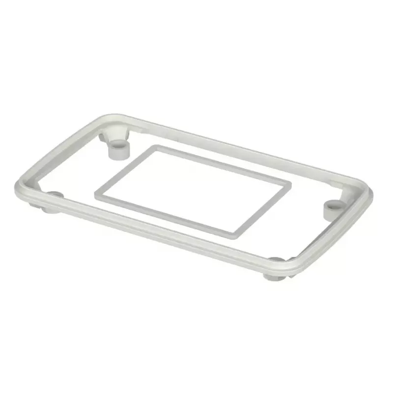Bopla BOP 500 DI Bopad IP65 tarpinė – RAL 9016 dekoratyvinis tarpiklis iš TPE (bekvapis specialus gumos mišinys), baltas, 131 x 76 x 13,2 mm, 1 vnt., 35250006
