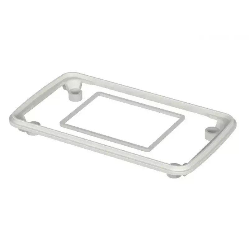 Bopla BOP 500 DI Bopad IP65 tarpinė – RAL 9016 dekoratyvinis tarpiklis iš TPE (bekvapis specialus gumos mišinys), baltas, 131 x 76 x 13,2 mm, 1 vnt., 35250006