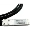 BlueLAN LSWM1QSTK3-BL 40GBASE-CR4 QSFP į 4x10GBASE-CR SFP+ pasyvus tiesioginio prijungimo breakout kabelis, 1m, AWG30