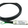 BlueLAN LSWM1QSTK3-BL 40GBASE-CR4 QSFP į 4x10GBASE-CR SFP+ pasyvus tiesioginio prijungimo breakout kabelis, 1m, AWG30