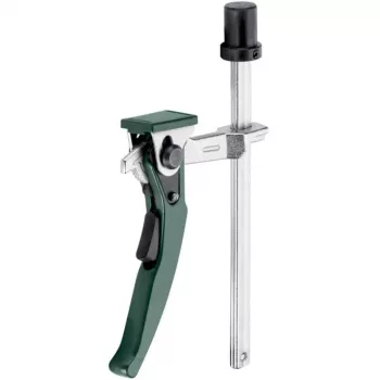 Metabo vertikalus greito fiksavimo spaustuvas MWB darbiniams stalams, 155 mm suspaudimo plotis, 70 mm iškyša, 630139000