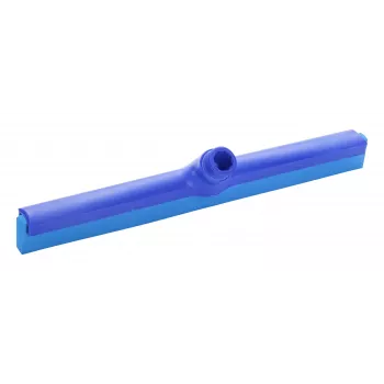 Haug Bürsten FC87962 mėlyna plastikinė grindų šluostė su guminiu valytuvu, 42 cm