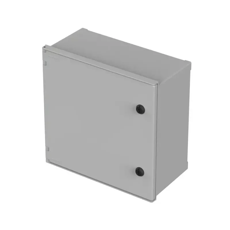 Bopla PS 442 sieninis korpusas 400 x 400 x 200 mm, šviesiai pilkas (RAL 7035), 42144200