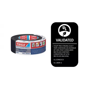 Tesa Pro Strong juosta juoda 50 m x 50 mm 66462-00002-00