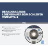 Bosch Standard for Metal šlifavimo diskas 125 x 6,0 mm, įdubęs centras (Type 27), aliuminio oksidas, 2608619777
