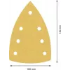 Bosch Expert M480 šlifavimo lapai multi-šlifuokliui, 180 grūdėtumo, 150 x 100 mm, 50 vnt. paketas 2608901644