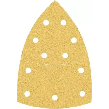 Bosch Accessories 2608901648 Šlifavimo popierius daugiafunkciam šlifuokliui, grūdėtumas 80, 93 mm x 102 mm, 50 lapai