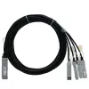 BlueLAN 40G QSFP į 4x10G SFP+ pasyvus tiesioginio prijungimo breakout kabelis, 2m, AWG30, suderinamas su IBM (BN-QS-SP-CBL-2M-IB-BL)
