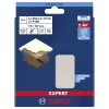 Bosch Expert M480 šlifavimo tinklelio rinkinys orbitiniam šlifuokliui, 3 dalių, grūdėtumas 80/120/180, 115 x 107 mm, Hook & Loop 2608901666