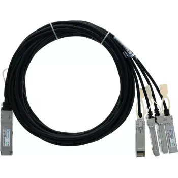 BlueLAN 2m 40G QSFP į 4x 10G SFP+ pasyvus tiesioginio prijungimo išskaidymo kabelis, suderinamas su Centec (CAB-Q-S-2M-CT-BL)