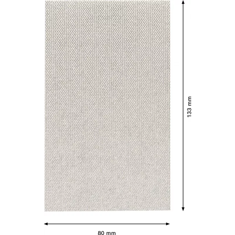 Bosch Expert M480 šlifavimo tinklelis gipso kartono šlifuokliams, grūdėtumas 80, 107 x 115 mm, 10 vnt. 2608901690