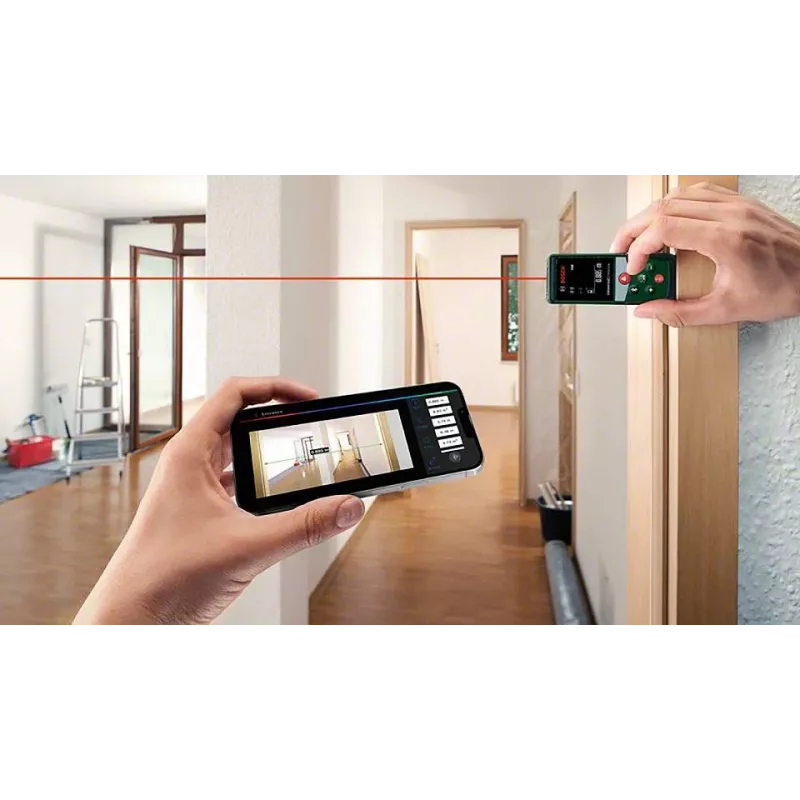 Bosch Home and Garden UniversalDistance 50C lazerinis atstumo matuoklis su Bluetooth, 50 m, 0603672301
