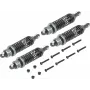 Reely RE-7083021 aliumininis alyva užpildytas amortizatorių rinkinys (2 vnt., 90 mm, mėlynas)