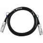 BlueLAN QSFP28 100G tiesioginio prijungimo varinis kabelis 0,5 m QSFP28-100G-CU50CM-BL