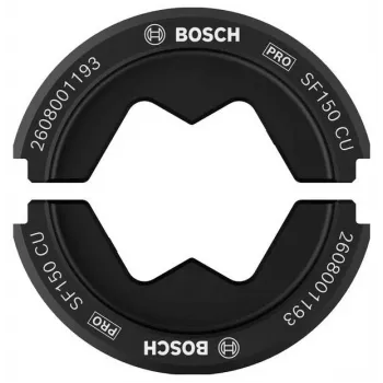 Bosch 2608001166 presavimo matrica vamzdiniams kabelių antgaliams ir vamzdiniams jungiamiesiems elementams, 150 mm², šešiakampis profilis