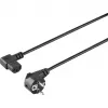 Sygonix SY-5042710 maitinimo kabelis šaltiems prietaisams CEE 7/7 į IEC C13 2 m juodas