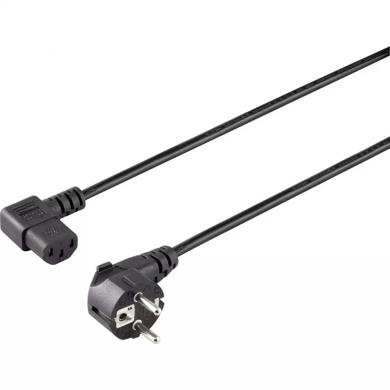 Sygonix SY-5042710 maitinimo kabelis šaltiems prietaisams CEE 7/7 į IEC C13 2 m juodas