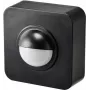 SYGONIX SY-5046552 ant sienos montuojamas PIR judesio detektorius 120° juodas IP65
