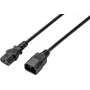 Sygonix SY-5044234 šaltosios technikos prailginimo kabelis, C14 į C13, 3,5 m, juodas