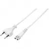 Sygonix SY-5044236 baltas maitinimo kabelis 3m Schuko į IEC C13