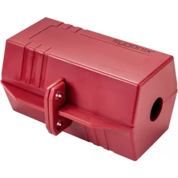 Sygonix SY-5044442 apsauginė dėžutė 118 x 65 x 65 mm IP65 juoda ABS