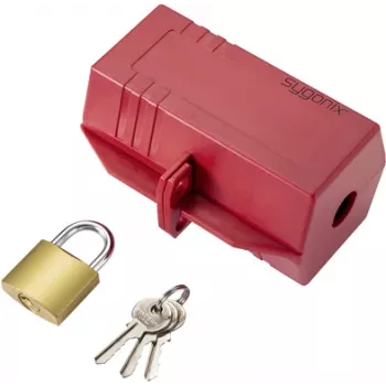 Sygonix SY-5044442 apsauginė dėžutė 118 x 65 x 65 mm IP65 juoda ABS