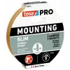 tesa Mounting PRO Narrow 66714-00000-00 dvipusė montavimo juosta, balta, 10 m x 9 mm, 2 ritinėliai