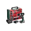 Metabo SB 18 L BL Set akumuliatorinis smūginis gręžtuvas 18V brushless 65 Nm su 2x 2.0 Ah Li-Power baterijomis, įkrovikliu ir dėklu 613157710