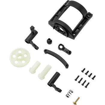 Reely RE-6747306 variklio laikiklio, krumpliaračio ir vairavimo mechanizmo rinkinys