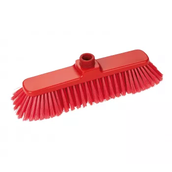 Haug Bürsten raudona plastikinė šluotos galvutė, 28 cm pločio (FC87511)
