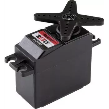 Reely CYS-S0090 analoginė servo pavara su metaliniais krumpliaračiais ir JR jungtimi RE-6609273