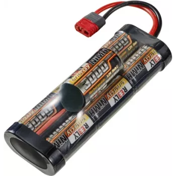 Reely NiMH akumuliatorių paketas 8,4 V 3000 mAh 7 celių Sub-C Hump T-Plug RE-7863537