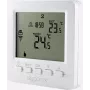 Sygonix belaidis įleidžiamas patalpų termostatas su savaitine programa, 5-35°C, 868 MHz, 16A relė, baltas (SY-4500820)