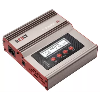 Reely V-Charge 50 daugiafunkcis įkroviklis 50W AC/DC LiPo NiMH NiCd Pb su balansuotoju RE-8264340
