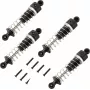 Reely atsarginių amortizatorių rinkinys (2 vnt.) 1:10 RC automobiliams, bugiams, sunkvežimiams – 90 mm aliuminis, alyvuoti