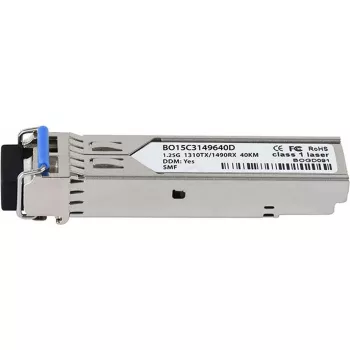BLUELAN suderinamas Amphenol NJAAKK-0001 QSFP112 tiesioginio prijungimo kabelis, 400GBASE-CR4, Infiniband, 1 metras (NJAAKK-0001-BL)