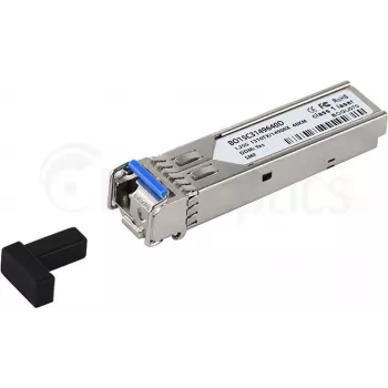 BLUELAN suderinamas Amphenol NJAAKK-0001 QSFP112 tiesioginio prijungimo kabelis, 400GBASE-CR4, Infiniband, 1 metras (NJAAKK-0001-BL)