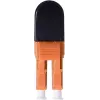 BLUELAN BlueOptics šviesolaidinis loopback adapteris OM2 LC/UPC dvigubas keraminis ferulas -40°C iki +85°C (BOLBLCOM2)