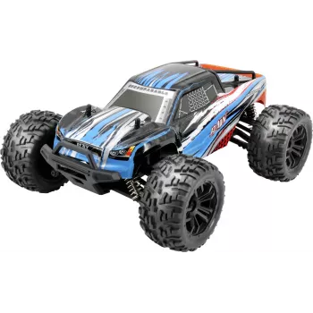 Reely RAW Blue Brushed 1:14 RC Monster Truck 4WD RTR 2.4 GHz su baterija ir pakrovėju RE-7171113