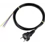 Sygonix SY-5043490 maitinimo laidas Schuko į IEC C13 1,5 m juodas