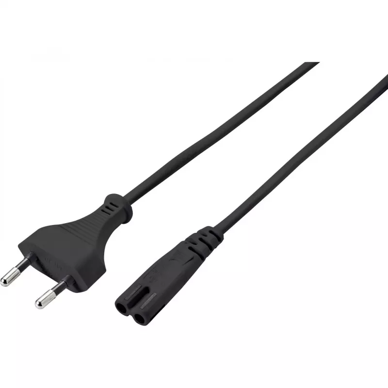 SYGONIX SY-5043508 maitinimo laidas Schuko į IEC C13 5m juodas